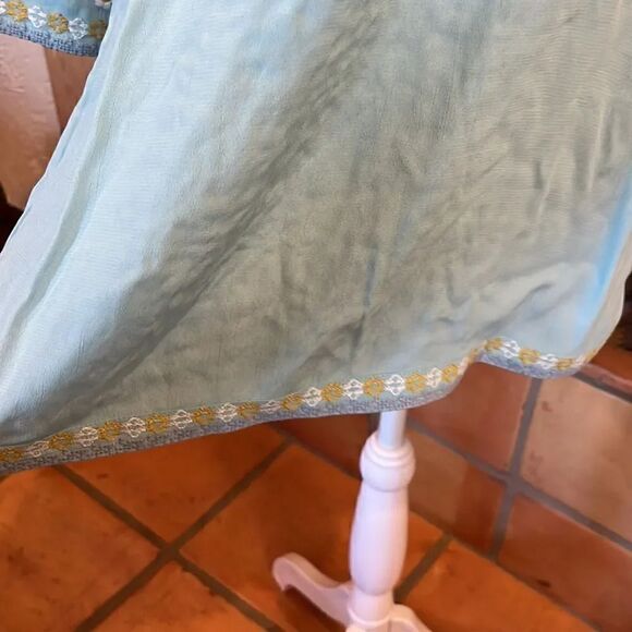 SOFT SURROUNDINGS Embroidered RIVER ISLAND TUNIC, M! - Picture 3 of 9